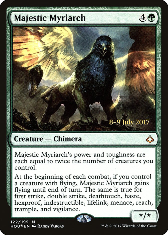 Majestic Myriarch [Hour of Devastation Prerelease Promos]