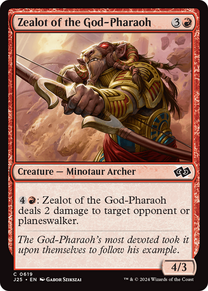 Zealot of the God-Pharaoh [Foundations Jumpstart]