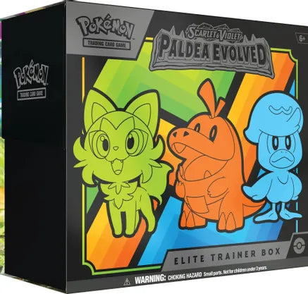 Pokémon TCG: Paldea Evolved Elite Trainer Box - SV02: Scarlet & Violet Paldea Evolved (SV02)