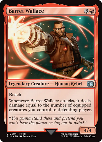 Barret Wallace (Surge Foil) [FINAL FANTASY]