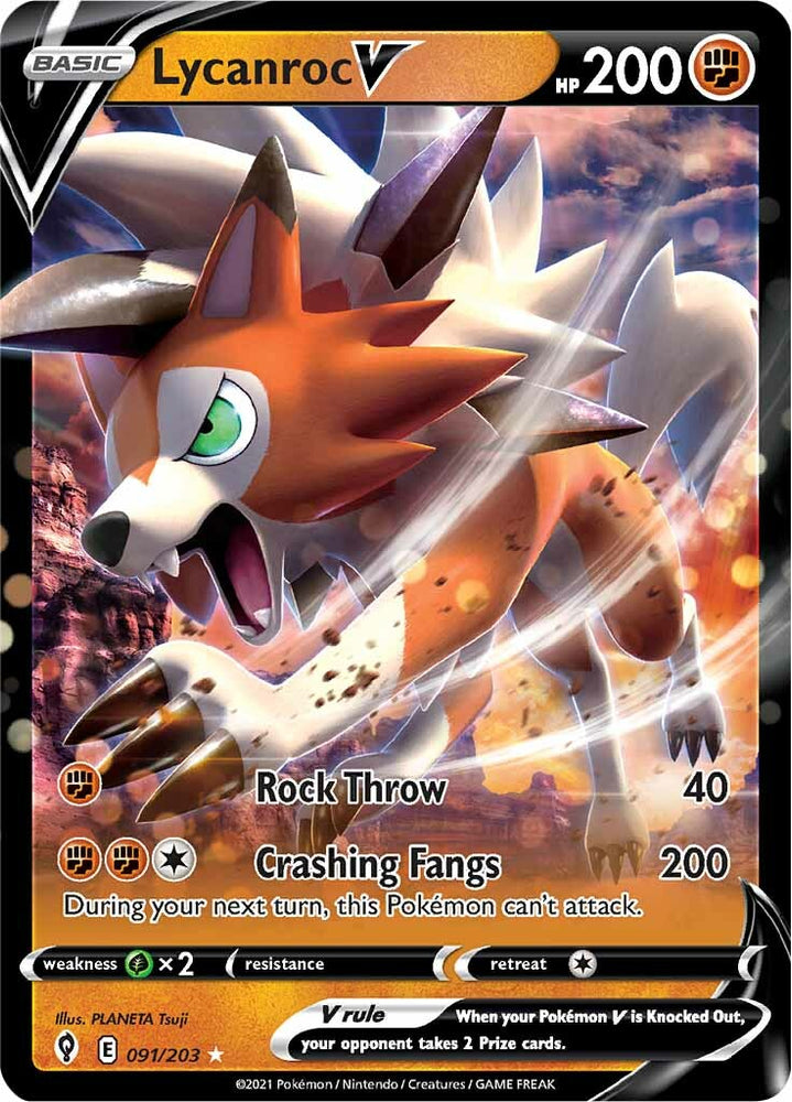 lycanroc pokemon cards Lycanroc card fan art