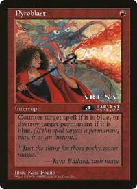 Pyroblast (3rd Place) (Oversized) [Oversize Cards]