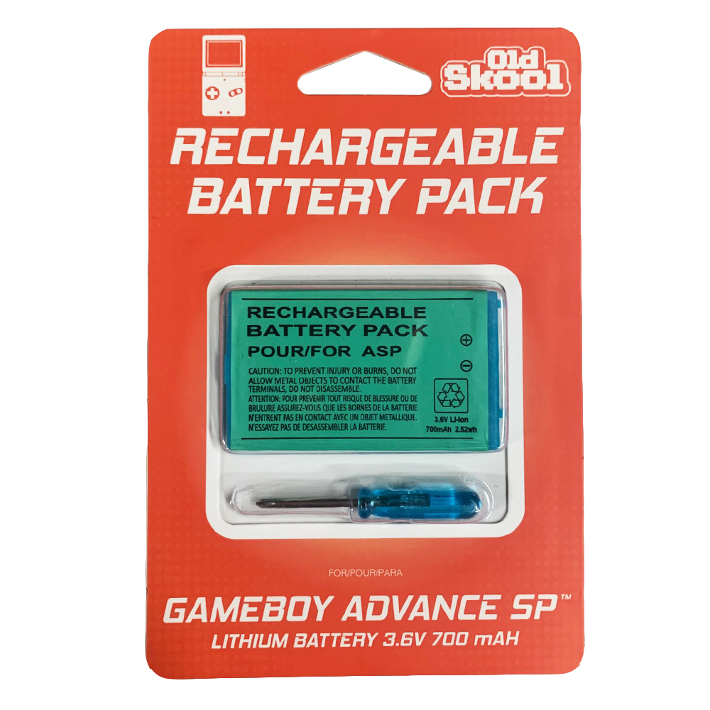 Gameboy Advance SP BATTERY PACK - OLD SKOOL