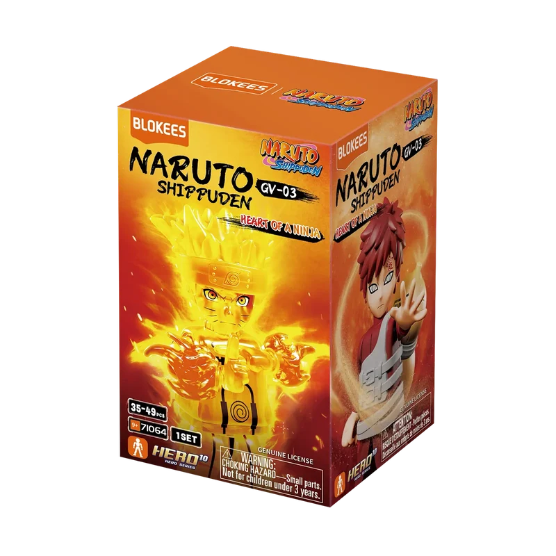 NARUTO SHIPPUDEN GV03 Heart of a Ninja | Blokees