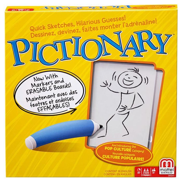 Mattel Pictionary 2019 - Board Game