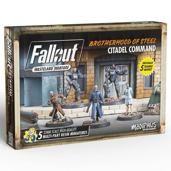 Fallout: Wasteland Warfare: Unpainted Minitures