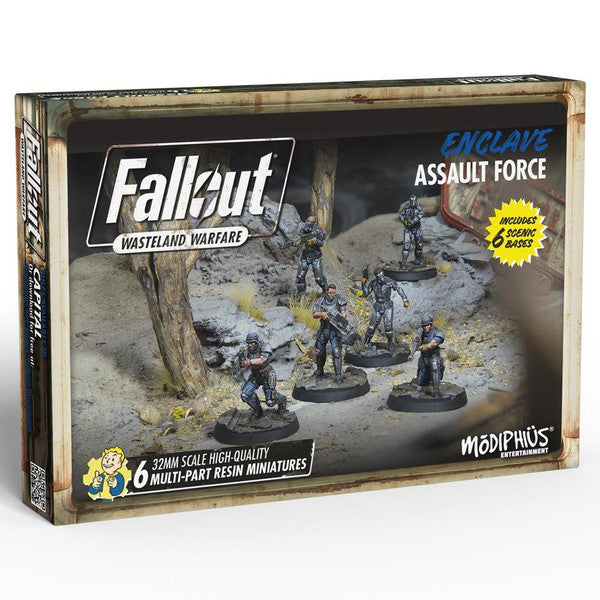 Fallout: Wasteland Warfare: Unpainted Minitures