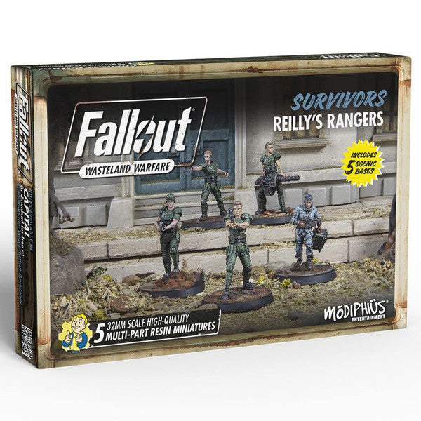 Fallout: Wasteland Warfare: Unpainted Minitures