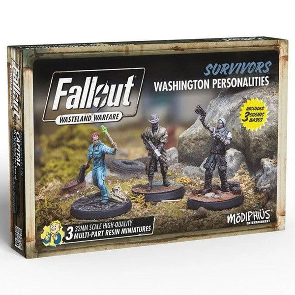 Fallout: Wasteland Warfare: Unpainted Minitures