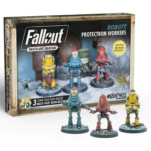 Fallout: Wasteland Warfare: Unpainted Minitures