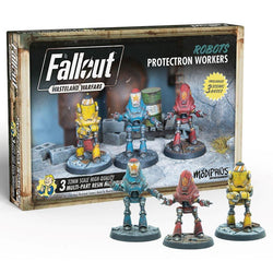 Fallout: Wasteland Warfare: Unpainted Minitures