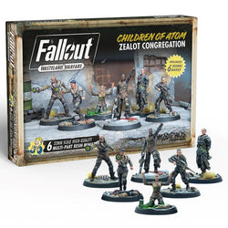 Fallout: Wasteland Warfare: Unpainted Minitures
