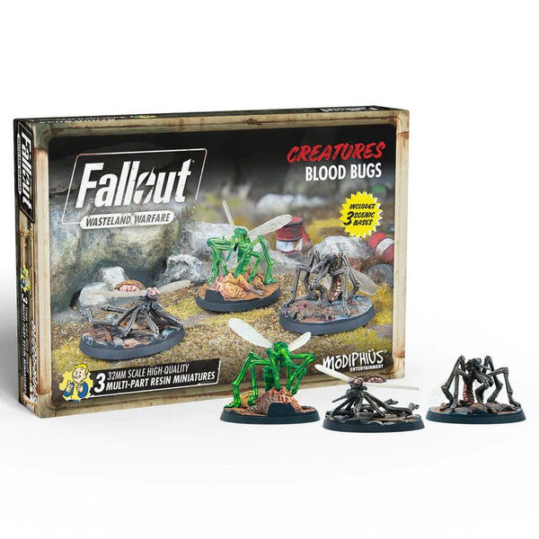 Fallout: Wasteland Warfare: Unpainted Minitures