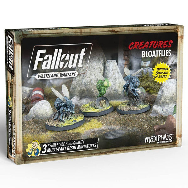 Fallout: Wasteland Warfare: Unpainted Minitures