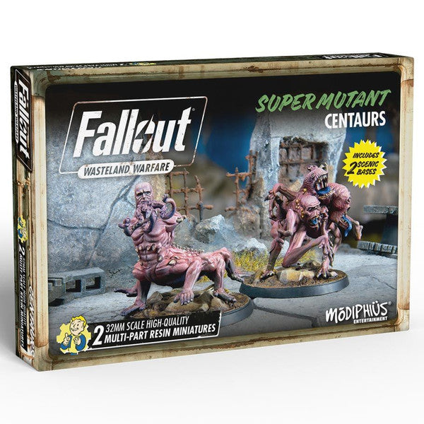 Fallout: Wasteland Warfare: Unpainted Minitures