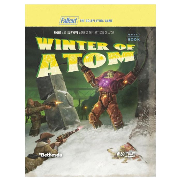 Fallout: The Roleplaying Game Winter of Atom Book - Modiphius Entertainment