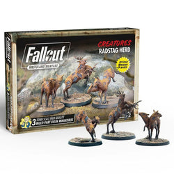 Fallout: Wasteland Warfare: Unpainted Minitures