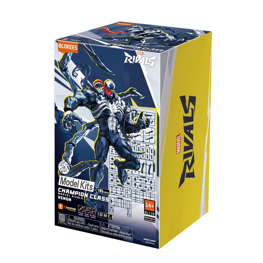 Marvel Blokees: 5.3-inch Champion Class Model Kit- CC07 Rivals Venom