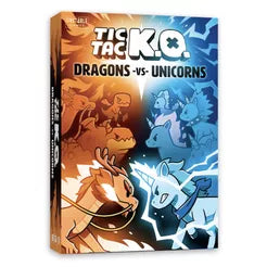 Tic Tac K.O. Dragons -vs-Unicorns - Board Game