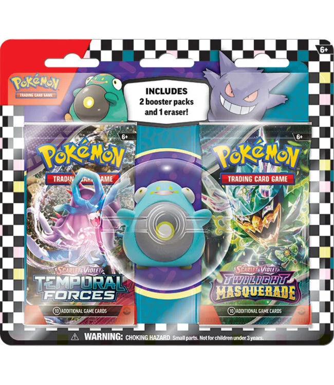 Pokemon: Back to School 2024 Eraser Blister