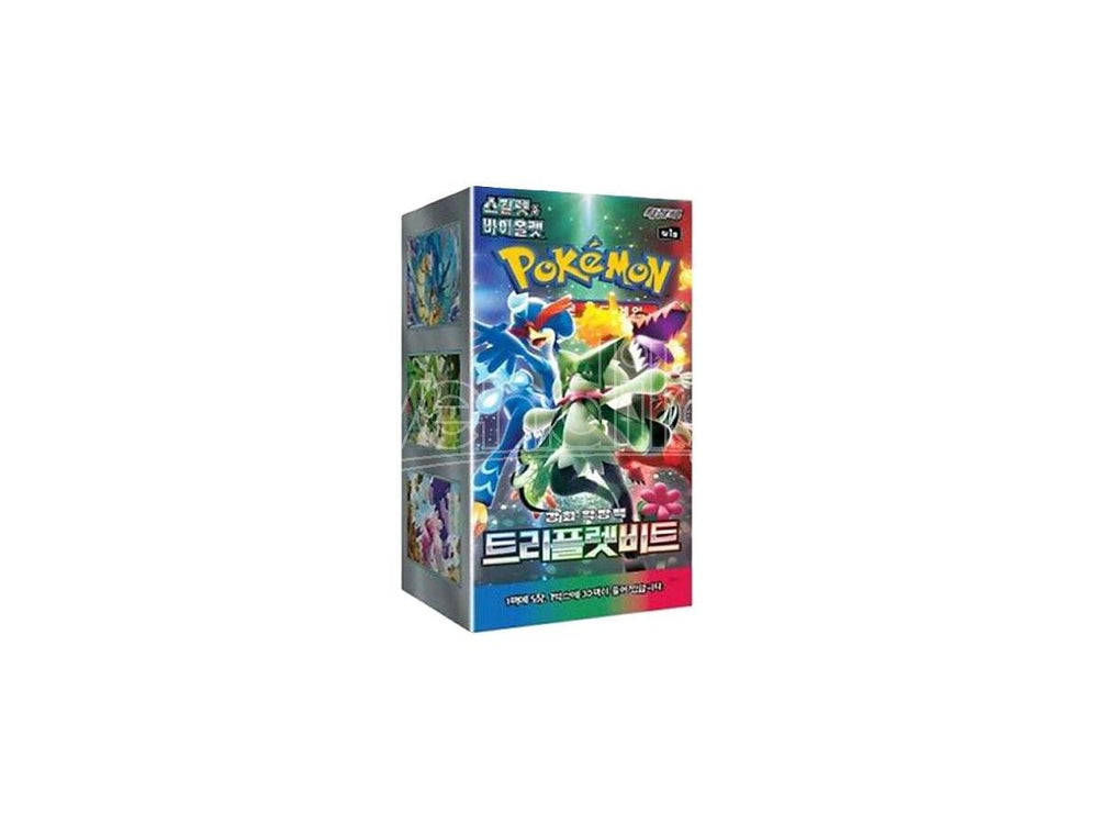 Pokemon Triple Beat Display Korean Box