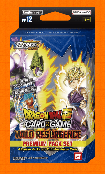 DRAGON BALL SUPER CARD GAME WILD RESURGENCE Premium Pack Set 12 [PP12]