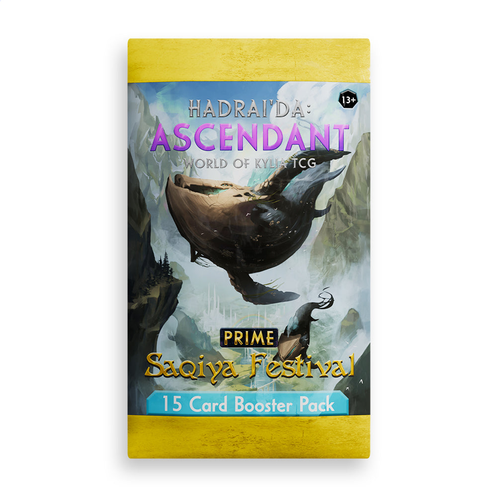 Hadrai'Da: Ascendant - Saqiya Festival Booster Pack (World of Kylia TCG)