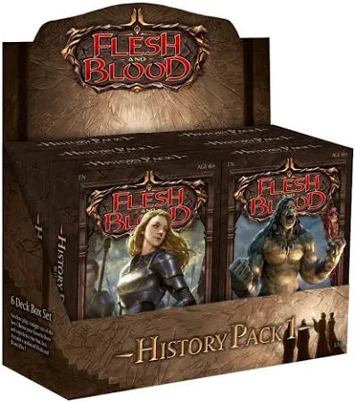 Flesh & Blood History Pack 1 Blitz Decks (6)