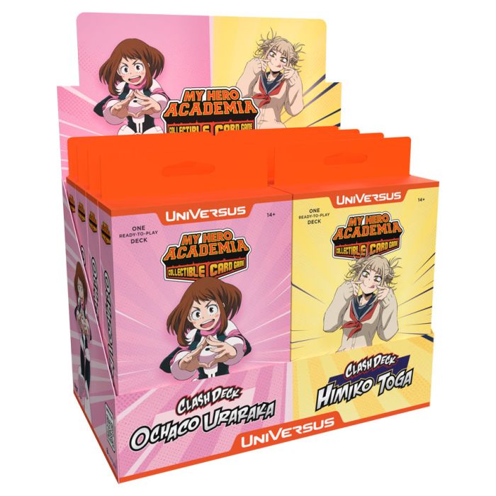 Universus: My Hero Academia: Clash Deck Display