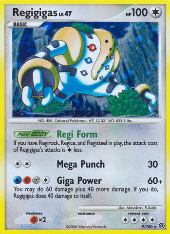 Regigigas (9/100) [Diamond & Pearl: Stormfront]