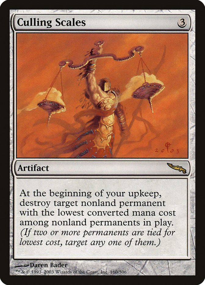 Culling Scales [Mirrodin]