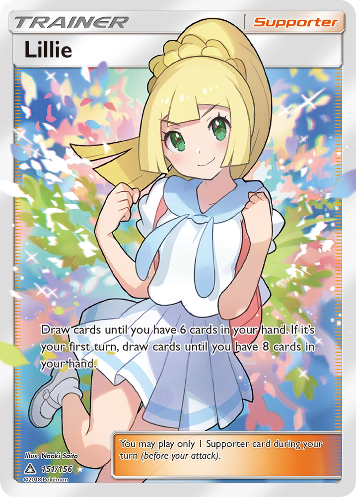 Lillie (151/156) [Sun & Moon: Ultra Prism] - Graded