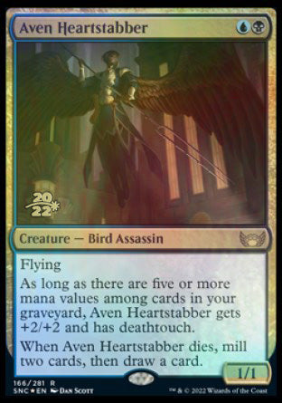 Aven Heartstabber [Streets of New Capenna Prerelease Promos]