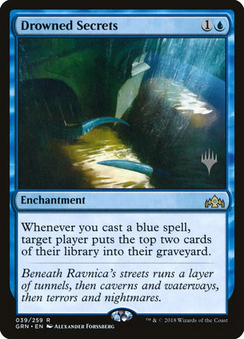 Drowned Secrets (Promo Pack) [Guilds of Ravnica Promos]