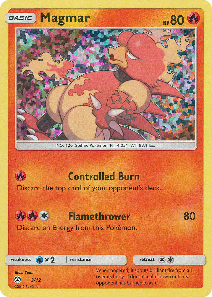 Magmar (3/12) [McDonald's Promos: 2019 Collection]