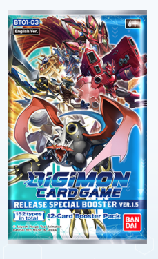 Digimon Card Game - Release Special Ver.1.5 Booster Pack