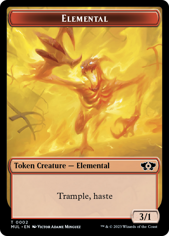 Elemental Token [Multiverse Legends Tokens]