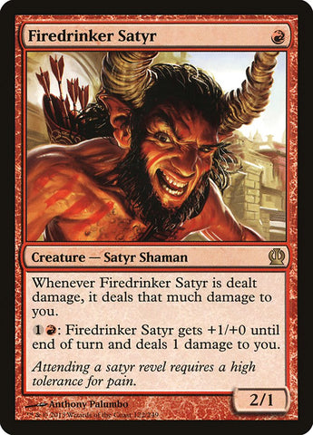 Firedrinker Satyr [Theros]