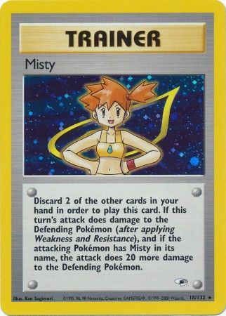 Misty (18/132) [Gym Heroes Unlimited]
