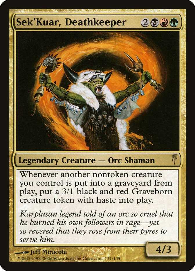 Sek'Kuar, Deathkeeper [Coldsnap]