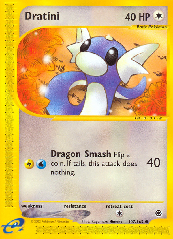 Dratini (107/165) [Expedition: Base Set]