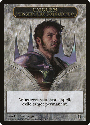 Venser, the Sojourner Emblem [Duel Decks: Venser vs. Koth Tokens]