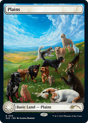 Plains (1513) [Secret Lair Commander Deck: Raining Cats and Dogs]