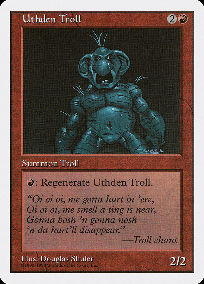 Uthden Troll [Anthologies]