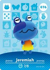 Jeremiah #076 [Animal Crossing Series 1] - Amiibo Cards