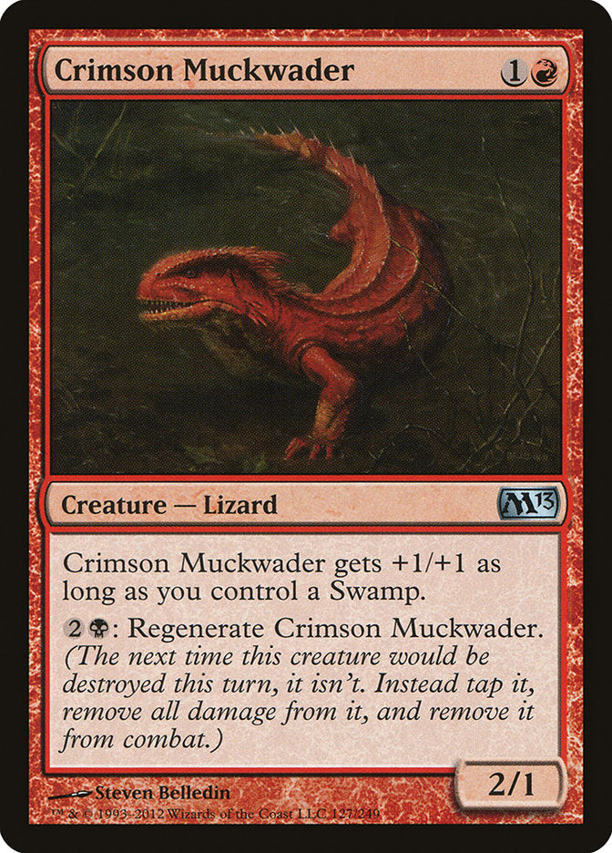 Crimson Muckwader [Magic 2013]