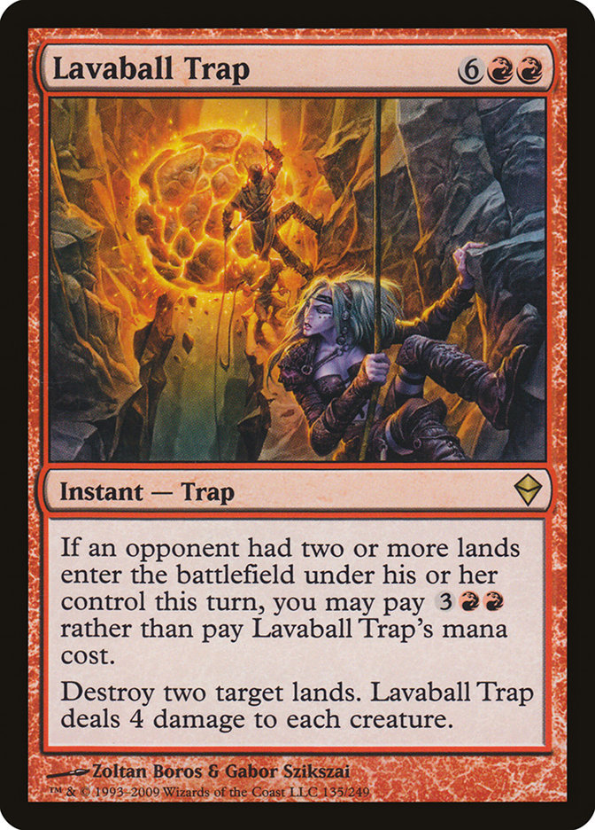 Lavaball Trap [Zendikar]