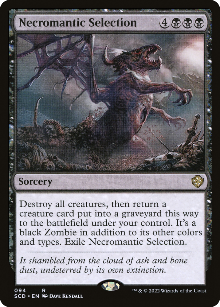 Necromantic Selection [Starter Commander Decks]