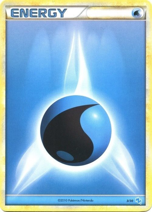Water Energy (3/30) [HeartGold & SoulSilver: Trainer Kit - Gyarados]
