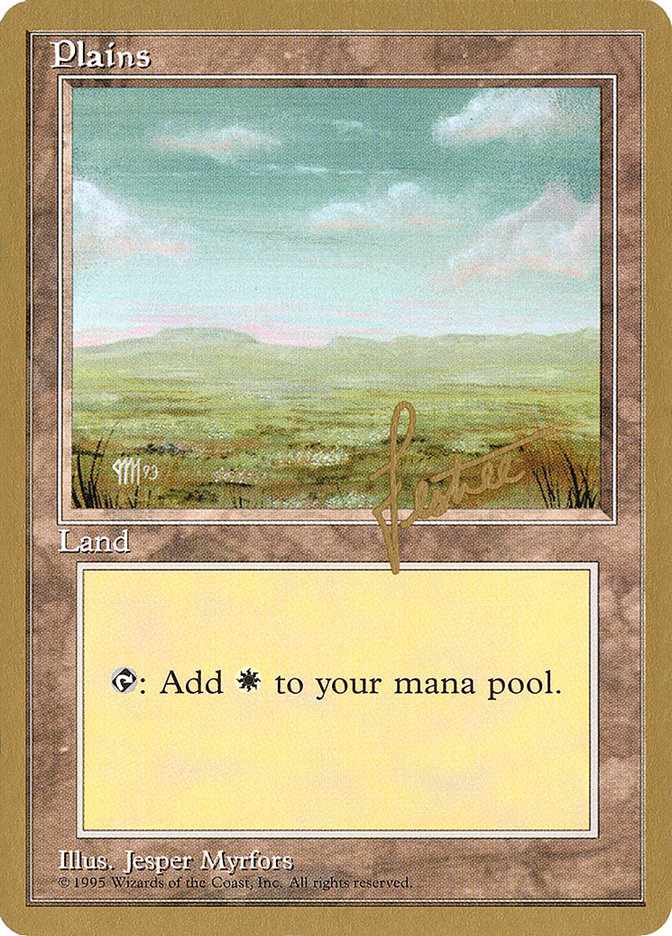 Plains (bl364) (Bertrand Lestree) [Pro Tour Collector Set]